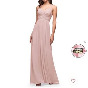 Azazie Dusty Rose Alani Bridesmaid Dress